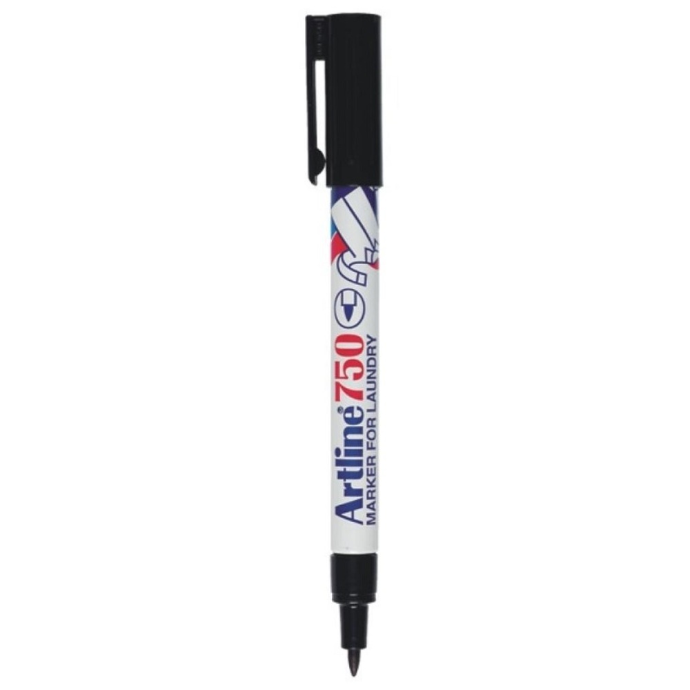 Marker pentru textile Artline 750, corp metalic, vârf rotund 0.7mm - 1 | YEO