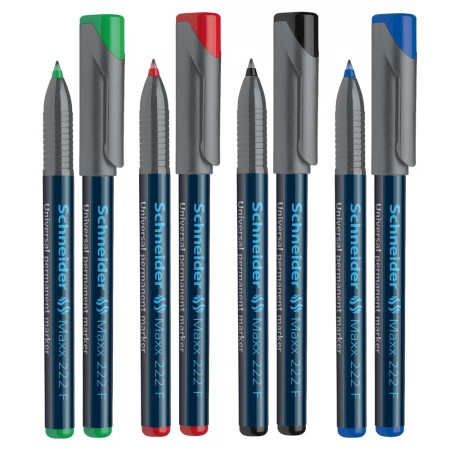 Markeru universal permanent Schneider Maxx 222 F, vârf 0.7mm