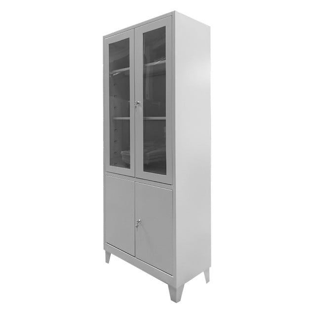 MATRIX C153 • Dulap 4 uși, plexiglas si metal 760x380x1760LxlxH (mm) / Dimensiuni exterioare