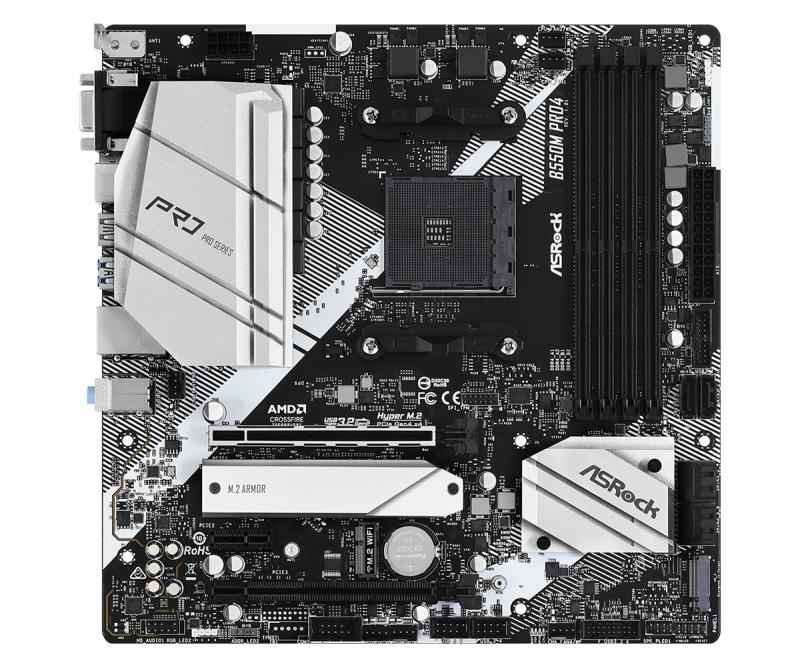 MB ASROCK B550M PRO4 AM4 - 5 | YEO