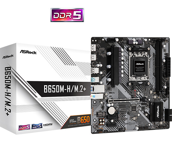 MB Asrock B650M-H/M.2+ DDR5
