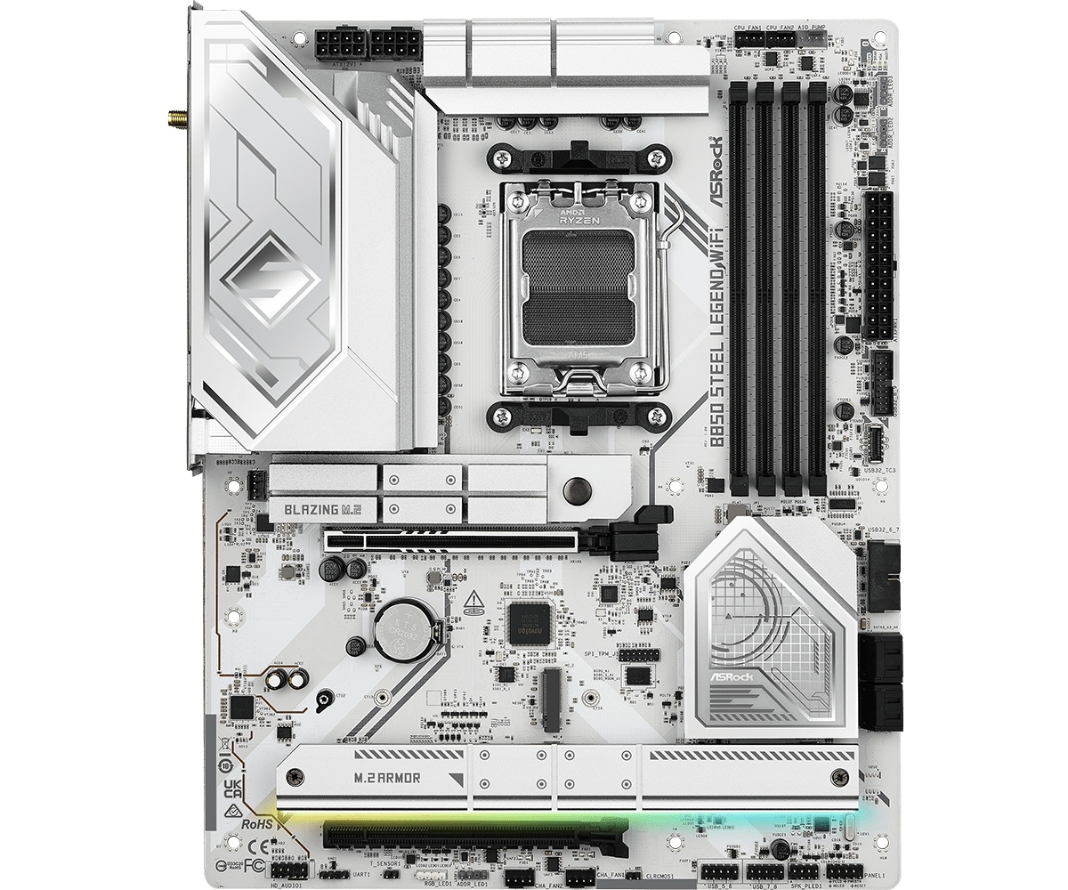 MB Asrock B850 STEEL LEGEND WIFI AM5 - 1 | YEO