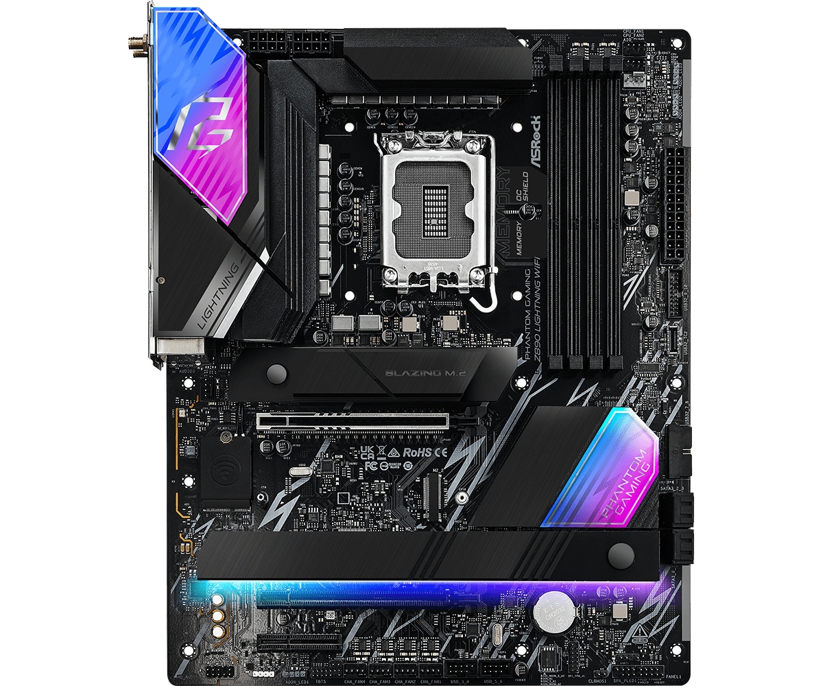 MB Asrock Z890 PG LIGHTNING WIFI LGA1851 - 2 | YEO