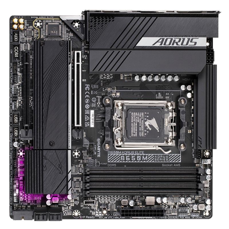 MB GIGABYTE B650M AORUS ELITE 1.3 AM5 - 3 | YEO