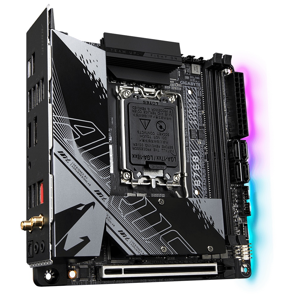 MB Gigabyte B760I AORUS PRO LGA1700 DDR4 - 2 | YEO