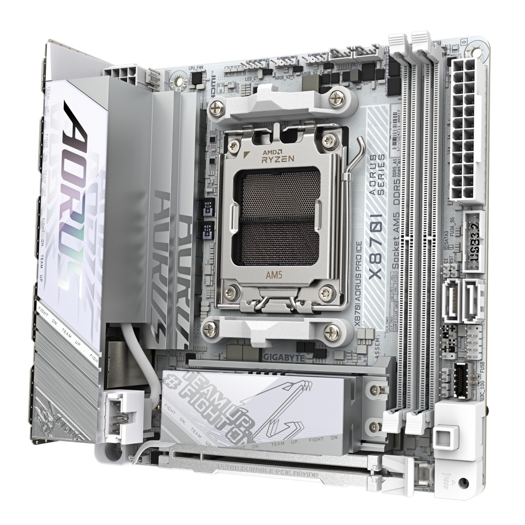 MB GIGABYTE X870I AORUS PRO ICE - 2 | YEO