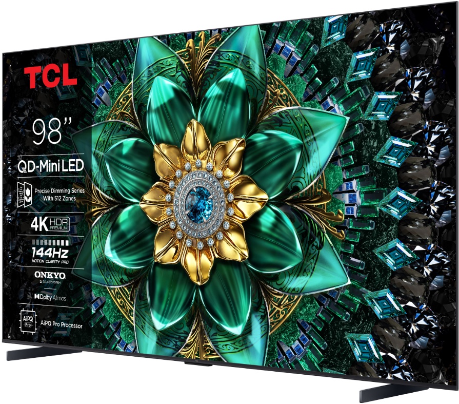 Mini LED TV 4K 98\'\'(248 cm) TCL 98Q6C - 1 | YEO