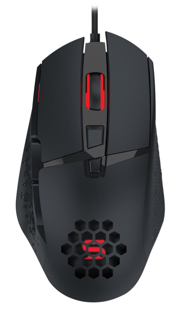 Mouse gaming Serioux Tobis, Senzor Sunplus 192, 1000-6400 DPI, switch HUANO, pana la 20 milioane de
