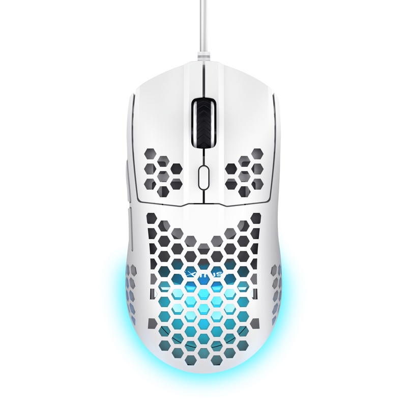 Mouse Trust GXT 928W Helox, alb - 1 | YEO
