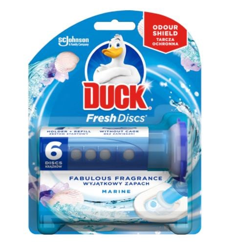 Odorizant gel toaleta DUCK Fresh Discs aparat +rezerva, 36ml