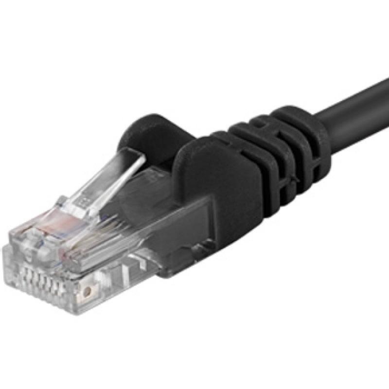 PACHCORD UTP RJ45 Cat.5e 0.25m NEGRU - 2 | YEO