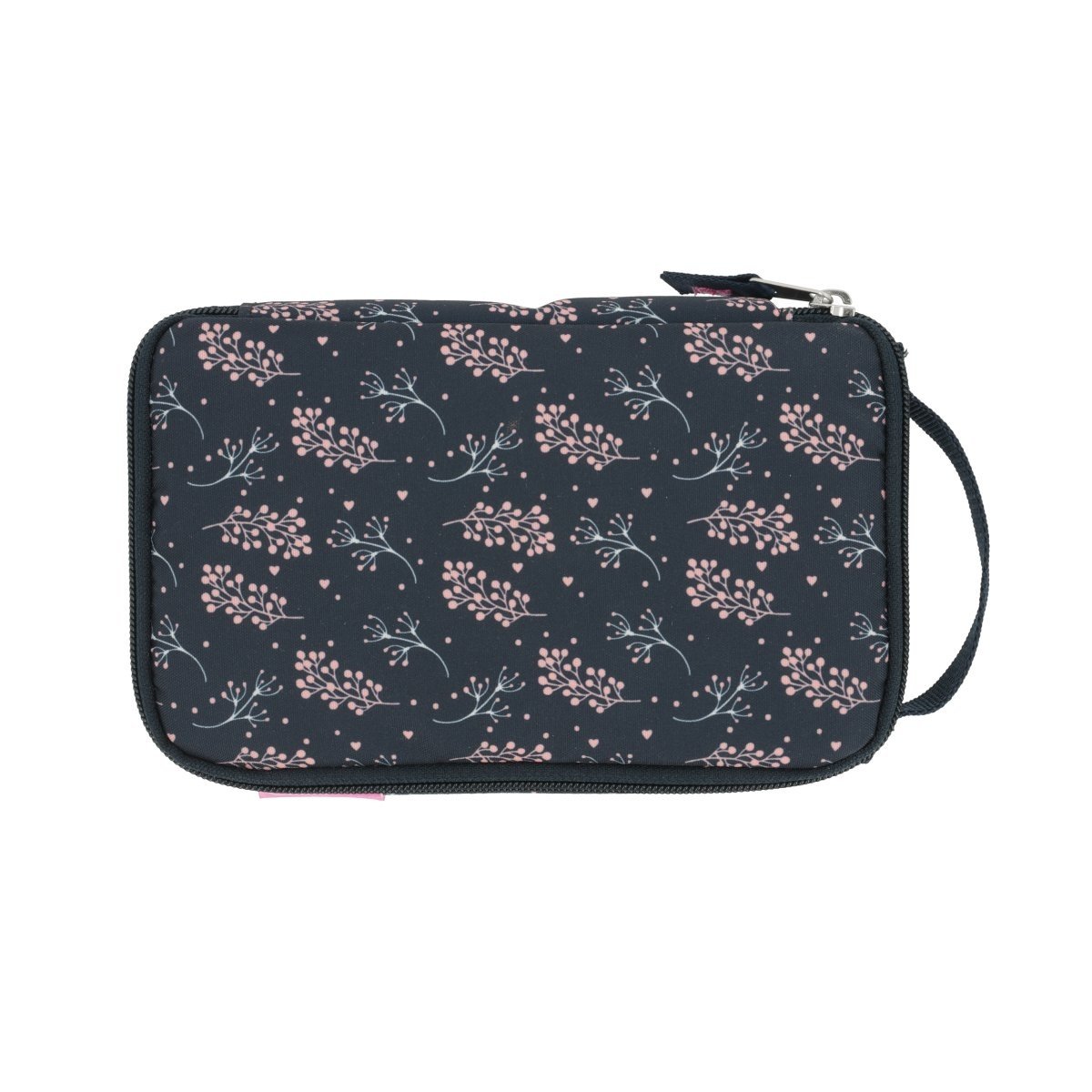 Penar neechipat fete, 1 fermoar, Dimensiuni 22x13.5x5.5cm, tip etui 2 Go, Motiv Blossom Herlitz - 1 | YEO