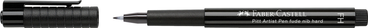 PITT ARTIST PEN FUDE HARD FH NEGRU FABER-CASTELL