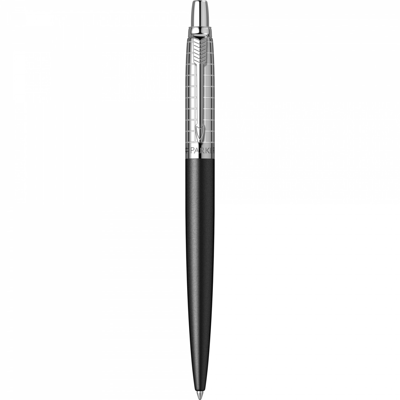 Pix Jotter Parker Premium Satin Black SS Chiselled CT