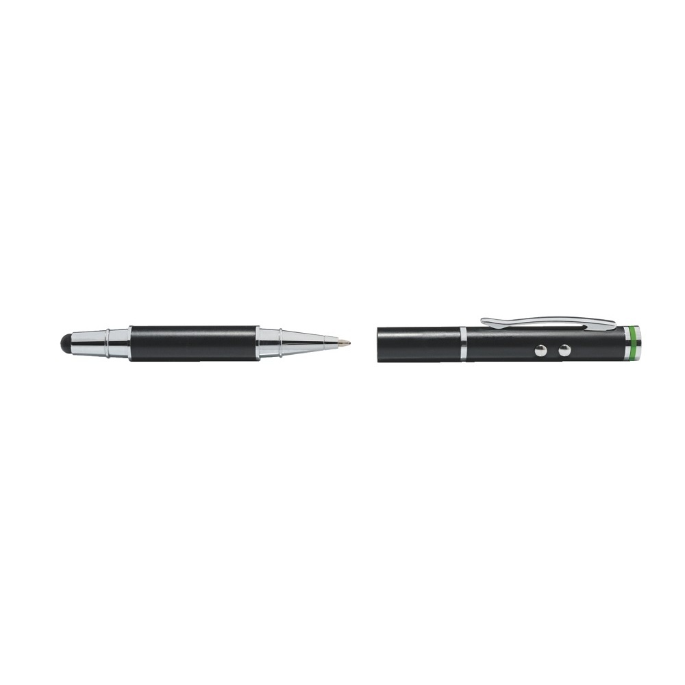 Pix Stylus, pentru touchscreen, lanternă LED, pointer laser roșu, 100 m, negru, LEITZ Complete 4 în 1 - 3 | YEO