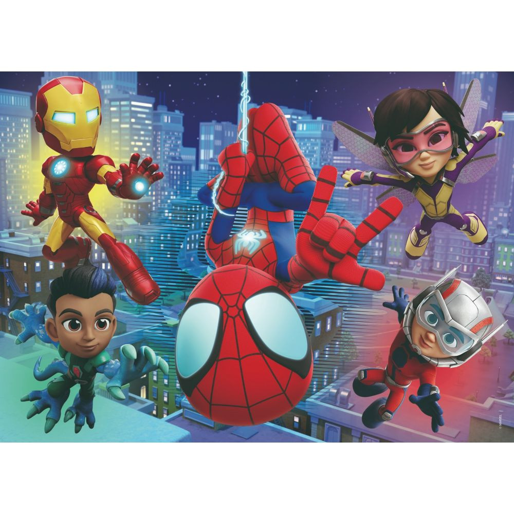 Puzzle 2in1 48 piese Marvel Spidey , Lisciani - 1 | YEO