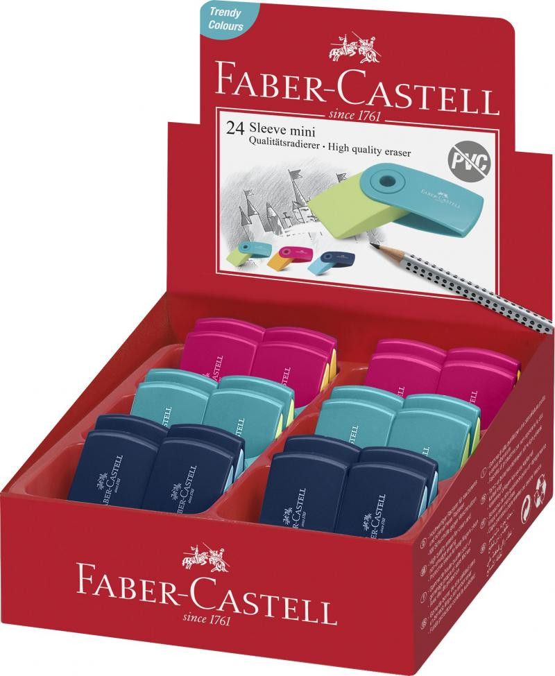 RADIERA CREION SLEEVE MINI TREND 2019 FABER-CASTELL