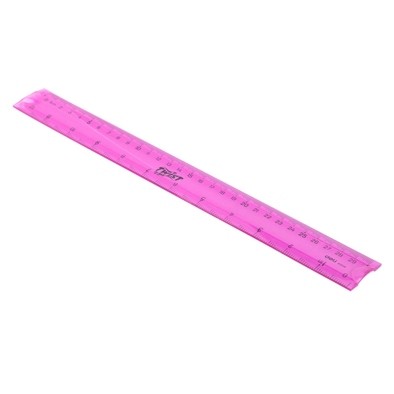 Rigla 30cm flexibila color Deli - 3 | YEO