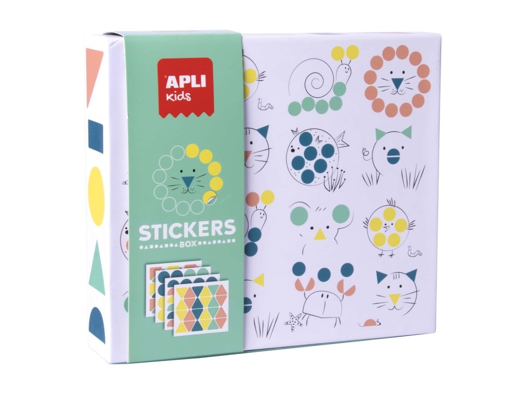 Set creativ Stickere – forme geometrice Animale