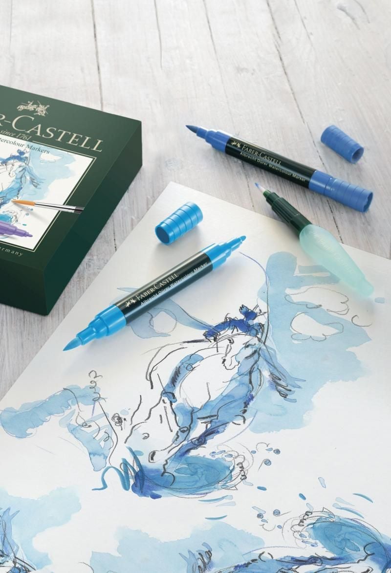 Set markere solubile Faber-Castell Albrecht Durer, 30 buc - 3 | YEO