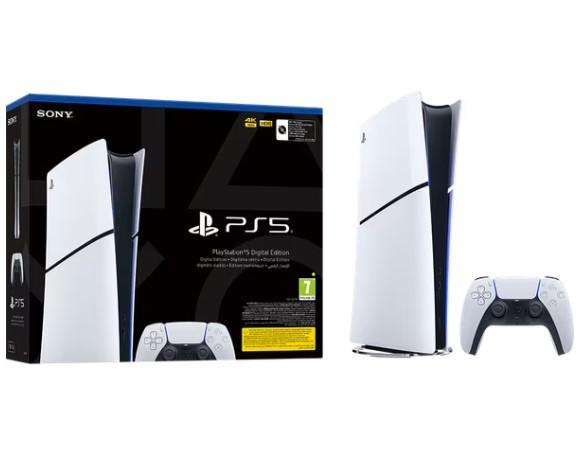 Sony PS5 Slim Digital Edition 1TB White - 2 | YEO