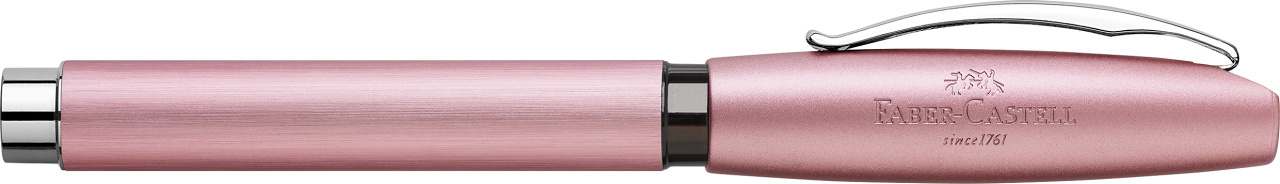 Stilou Faber-Castell Essentio Aluminium rose B - 2 | YEO