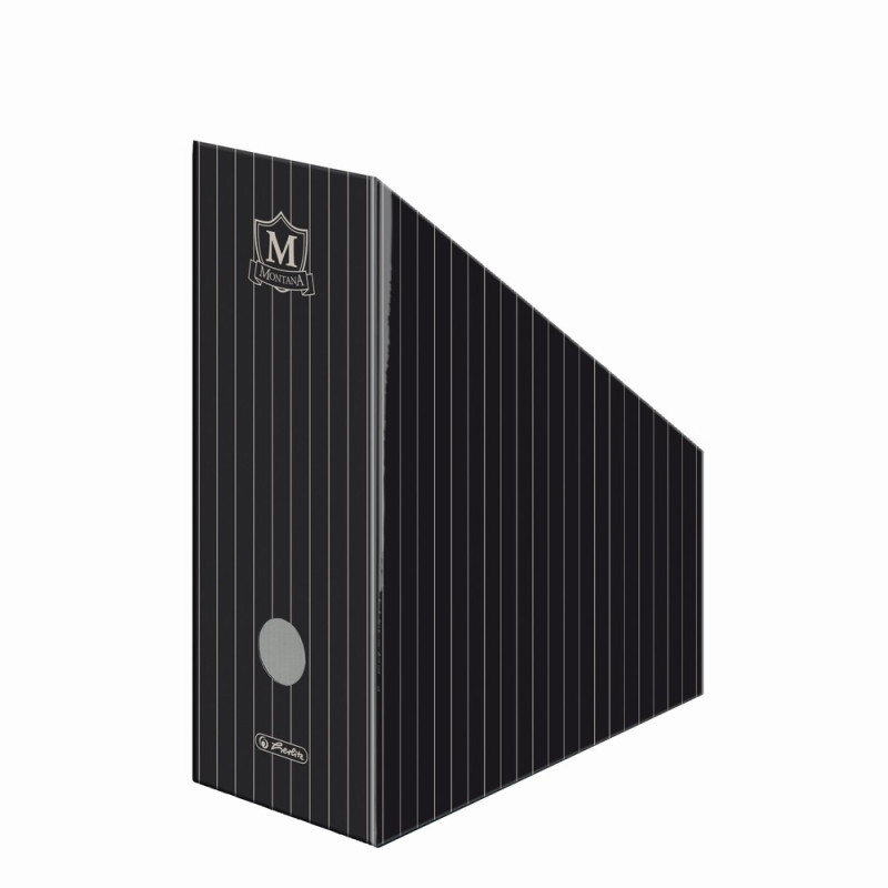 Suport dosare carton Herlitz Montana A4 negru