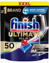Tablete pentru mașina de spălat vase Finish Ultimate Powerball All , 48buc