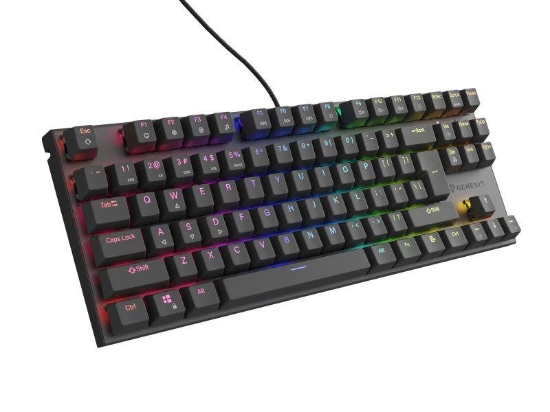 Tastatura Genesis Thor 303 TKL R negru - 1 | YEO