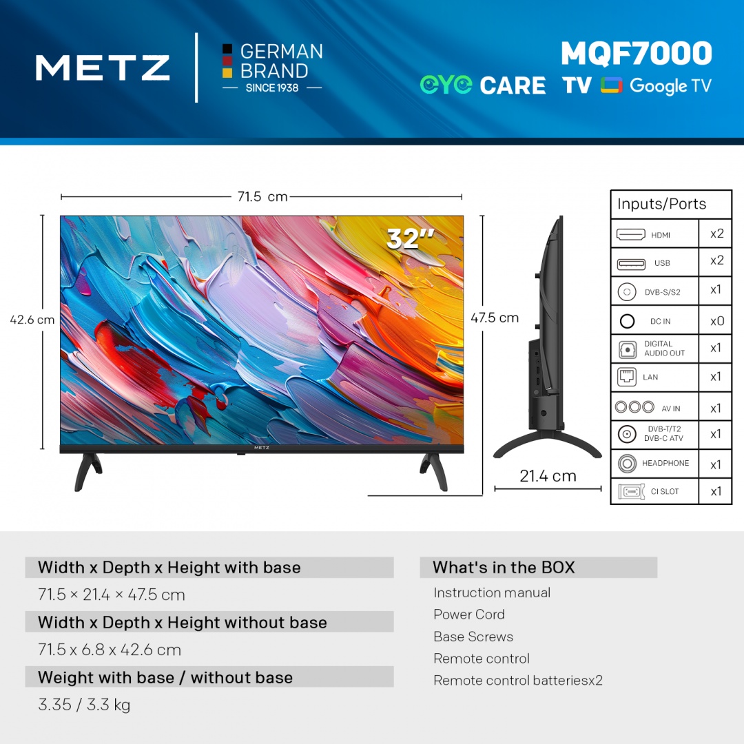 Televizor METZ QLED 32MQF7000Z - 4 | YEO