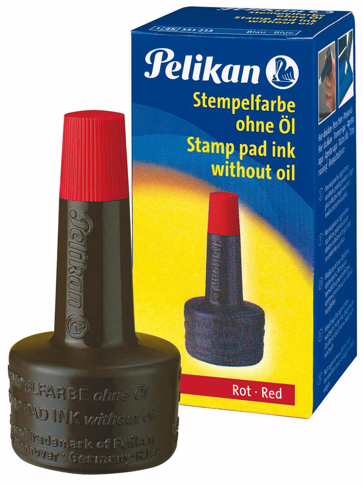 Tus stampile, neuleios, cu aplicator, 28 ml, Pelikan - 2 | YEO