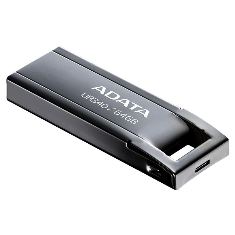 USB ADATA UR340 64GB BLACK METALIC - 4 | YEO