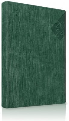 Agenda datata 2024 RO A5, 352 pagini, coperta din piele sintetica, Premium Deluxe Polignano - 1 | YEO