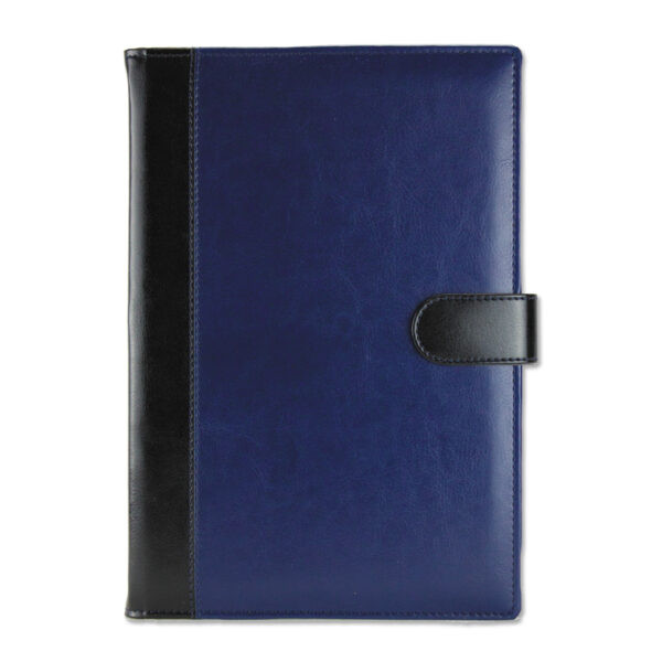 Agendă de lux Angola Blu/Negru, 17 x 24 cm