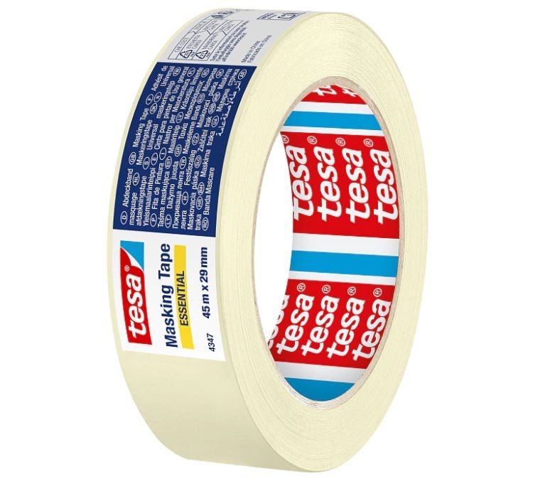 Bandă adezivă mascare Tesa, 29mm x 45 m - 2 | YEO