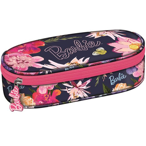 Penar neechipat fete, 1 fermoar, Dimensiuni 6x23x9,5cm, oval, Barbie Penar neechipat fete, 1 fermoar, Dimensiuni 6x23x9,5cm, oval, Barbie