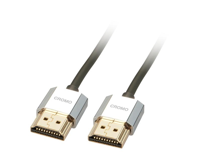 Cablu Lindy 1m High Speed HDMI CROMO - 2 | YEO