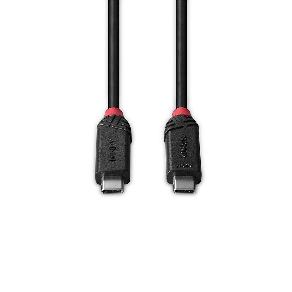 Cablu Lindy 1m Type C Male Black Line - 3 | YEO