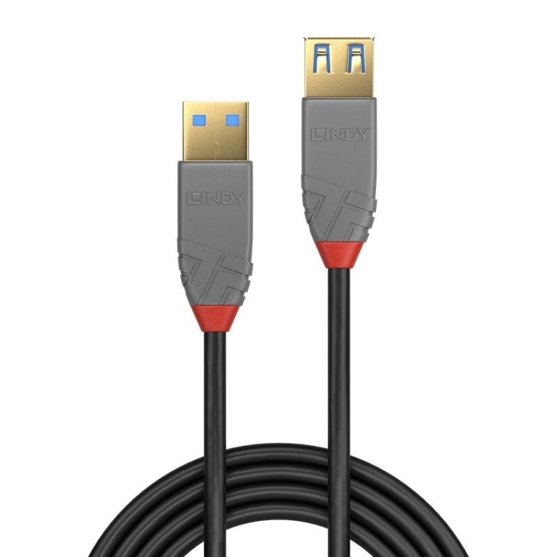Cablu Lindy 1m USB 3.2 Gen1 Ext A/A, Ant - 4 | YEO