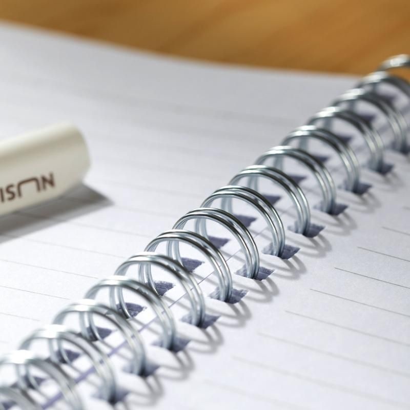 Caiet cu spiră Deli, A4, 60 file, dictando, 70 g/mp, copertă carton - 1 | YEO