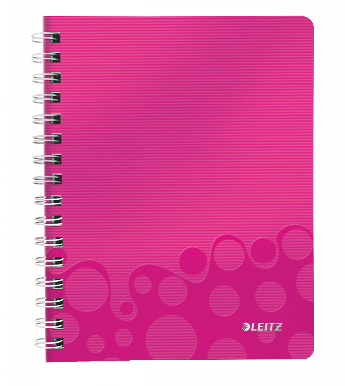 Caiet de birou A5, PP, cu spira, dictando Leitz Wow - 1 | YEO