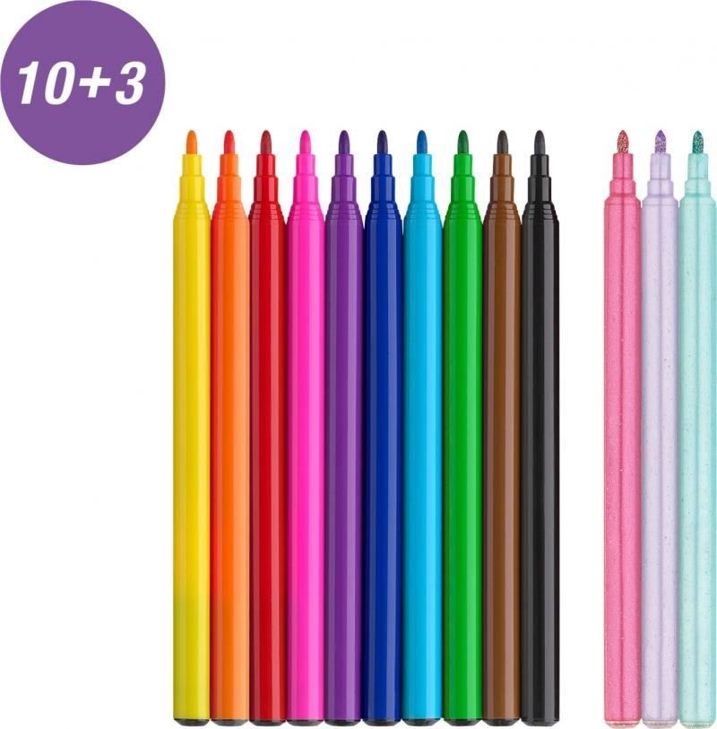 Carioca 10+3 culori Unicorni Faber-Castell - 1 | YEO