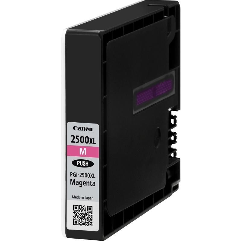 Cartus cerneala Canon PGI2500XLM, magenta, Dual Resistant High Density, capacitate 19.3ml / 1295 pagini, - 2 | YEO