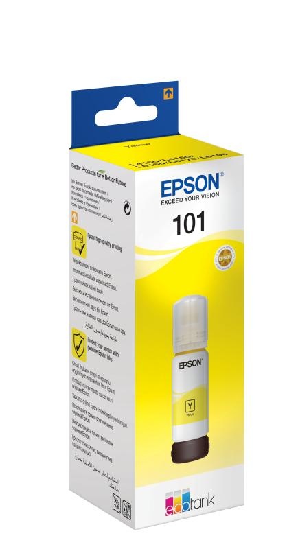 Cartus cerneala Epson 101 ECOTANK , yellow, capacitate 70ml, pentru L6170, L4160, L4150, L6190 - 3 | YEO