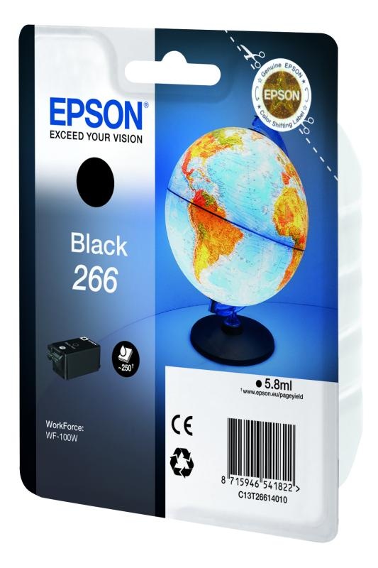 Cartus cerneala Epson 266 black, singlepack,pentru WorkForce WF-100W. - 3 | YEO