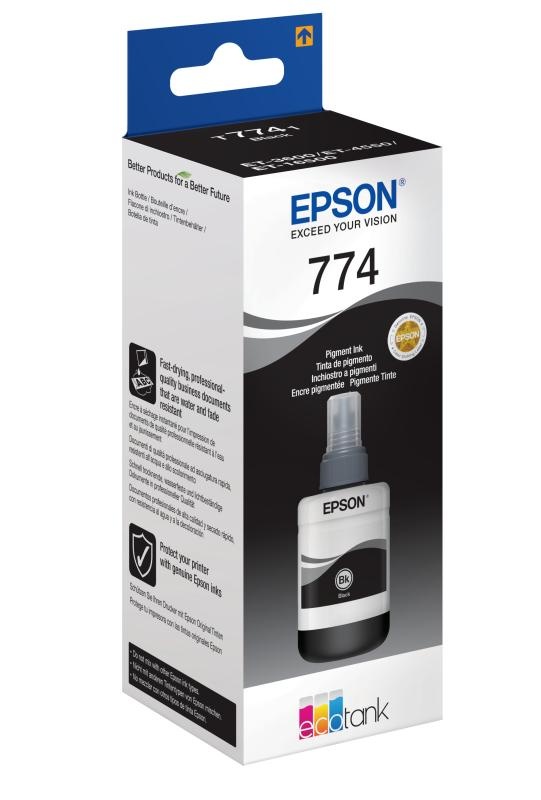 Cartus cerneala Epson T7741, capacitate 140ml / 10000 pagini, pentru echipamente CISS monocrom M100/M105/M200 - 3 | YEO