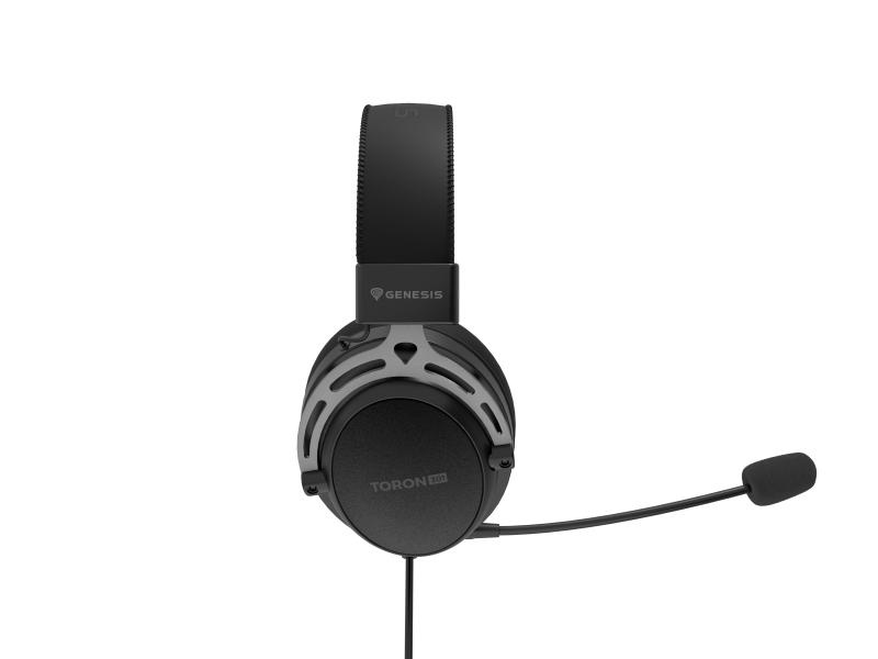 Casti cu fir Genesis Toron 301 negru - 4 | YEO