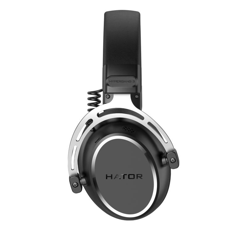 Casti cu fir Hator Hypergang 3, negru - 4 | YEO