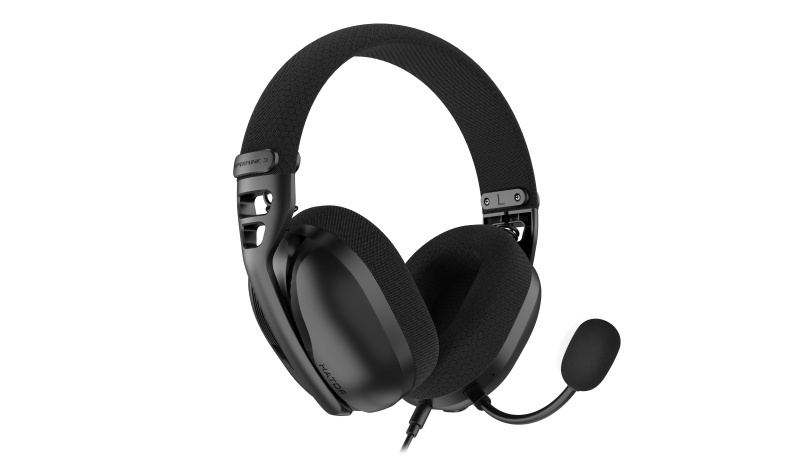 Casti cu fir Hator Hyperpunk 3, negru