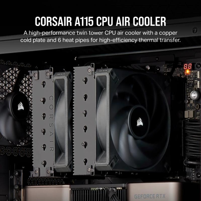 Corsair Cooler A115 TWIN TOWER AIR - 3 | YEO